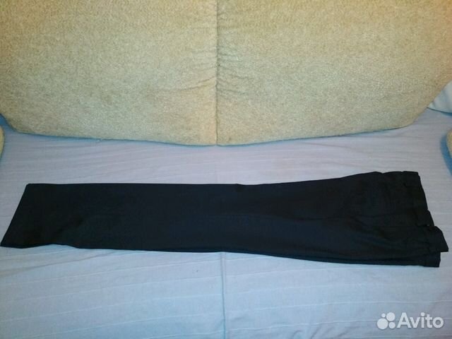 Новые школьные брюки черные классические Новые школьные брюки черные классические