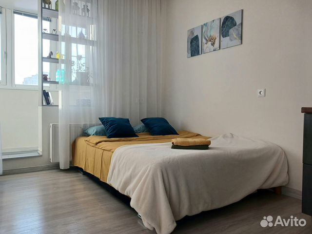 

Квартира-студия, 24 м², 2 кровати