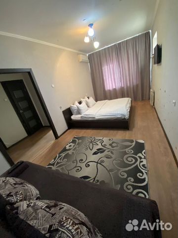 

1-к. квартира, 45 м², 2 кровати