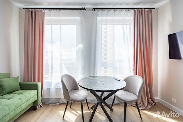 

Квартира-студия, 25 м², 2 кровати
