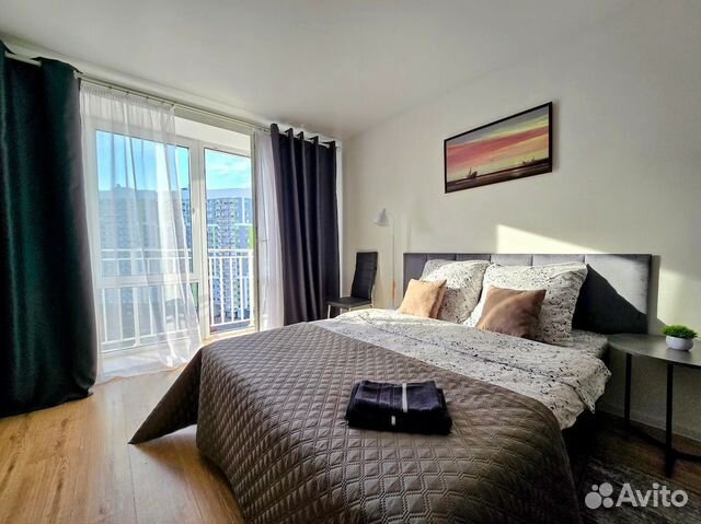 

Квартира-студия, 30 м², 1 кровать