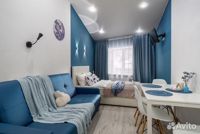 

Квартира-студия, 21 м², 3 кровати