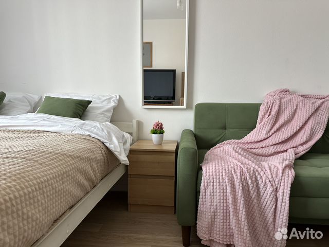 

Квартира-студия, 25 м², 2 кровати