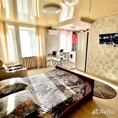 

1-к. квартира, 34 м², 2 кровати