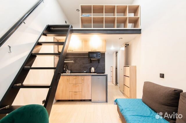 

Квартира-студия, 16 м², 2 кровати
