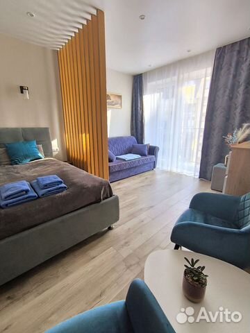 

1-к. квартира, 40 м², 2 кровати