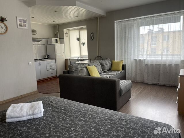 

Квартира-студия, 36 м², 2 кровати