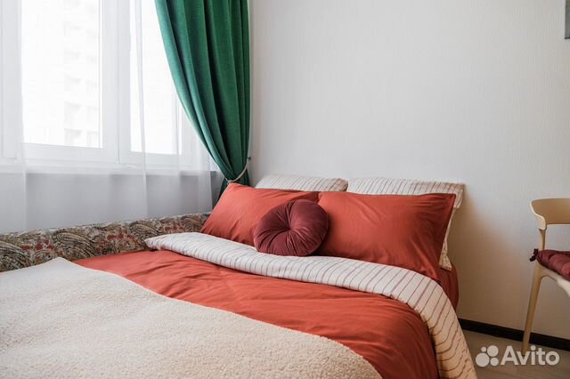 

Квартира-студия, 33 м², 2 кровати