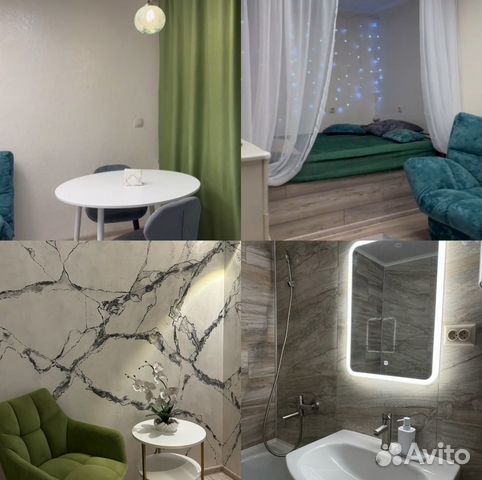 

Квартира-студия, 35 м², 2 кровати