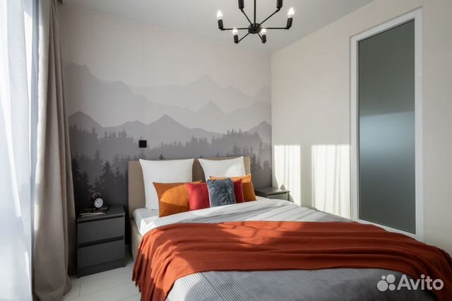 

1-к. квартира, 39 м², 2 кровати