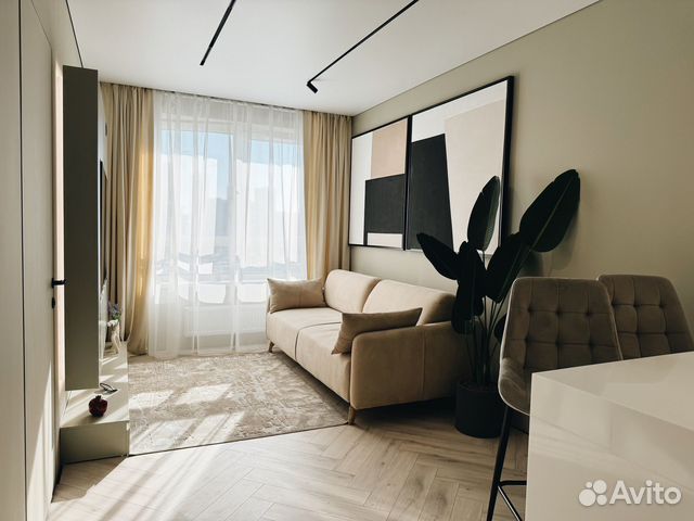 

1-к. квартира, 35 м², 2 кровати