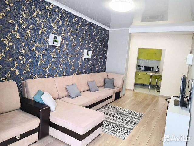 

2-к. квартира, 45 м², 2 кровати