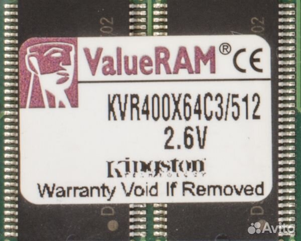 Kingston KVR400X64C3/512 USA DDR400 512MB