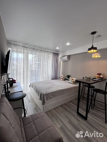 

Квартира-студия, 24 м², 2 кровати