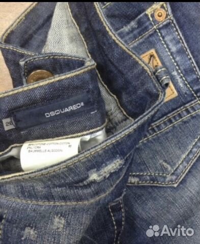 Толстовка XS и Джинсы Dsquared синие оригинал 26 р