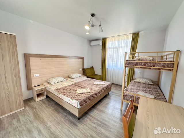

1-к. квартира, 30 м², 4 кровати