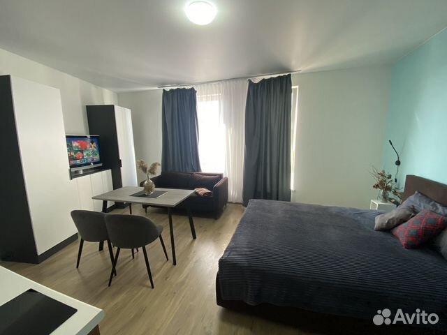 

Квартира-студия, 35 м², 2 кровати