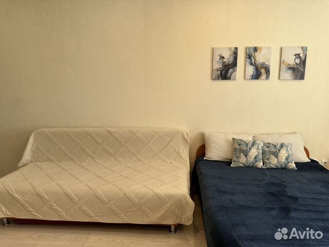 

Квартира-студия, 23 м², 2 кровати