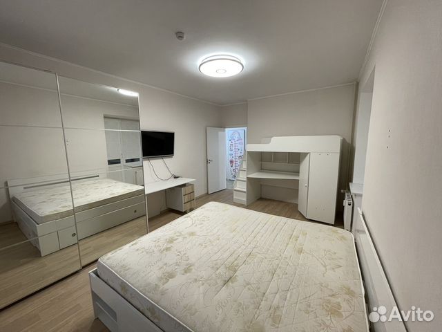

1-к. квартира, 38 м², 2 кровати