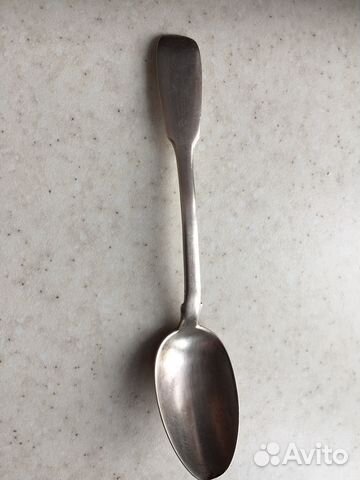 Царская ложка серебро 1896 год