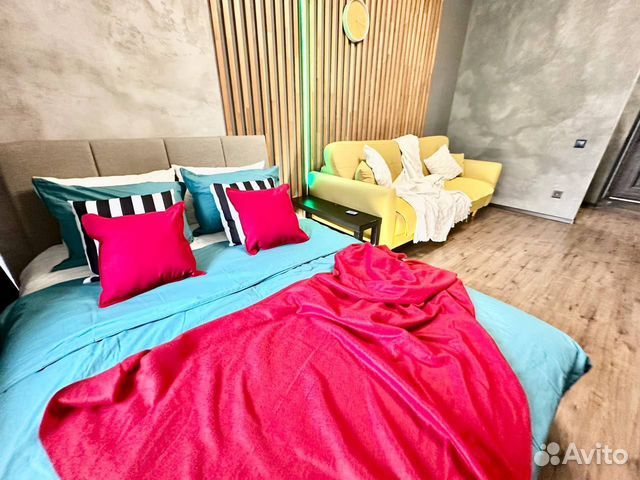 

1-к. квартира, 52 м², 2 кровати