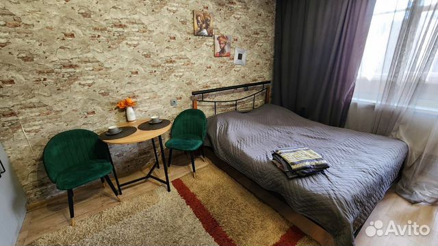 

Квартира-студия, 25 м², 1 кровать