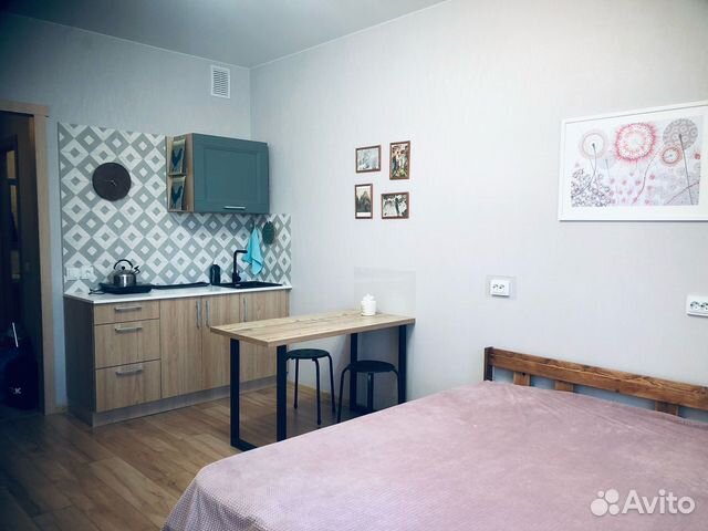 

Квартира-студия, 21 м², 1 кровать