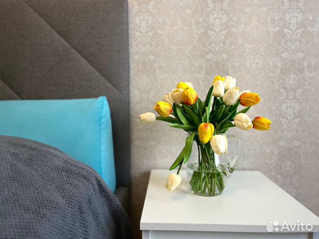 

1-к. квартира, 42 м², 2 кровати
