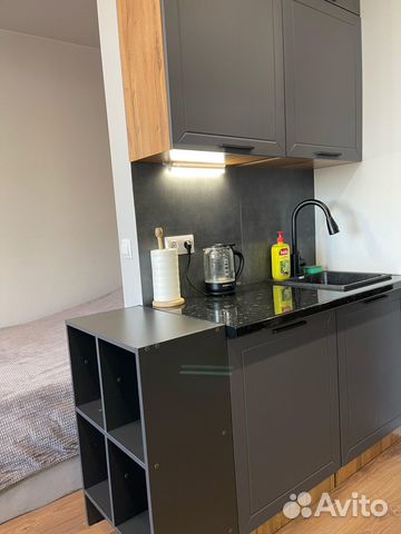 

Квартира-студия, 30 м², 2 кровати