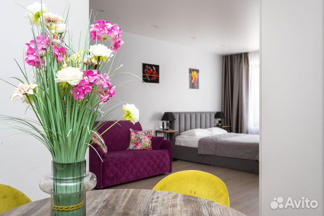 

Квартира-студия, 35 м², 2 кровати