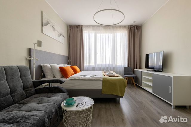 

1-к. квартира, 35 м², 2 кровати