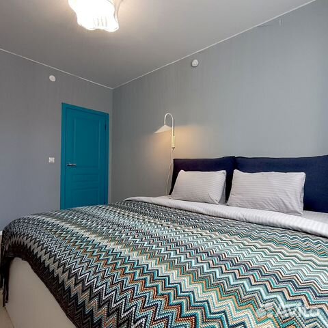 

1-к. квартира, 52 м², 2 кровати