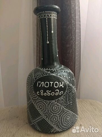 Бутылка интерьерная