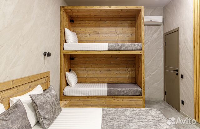 

1-к. квартира, 38 м², 3 кровати