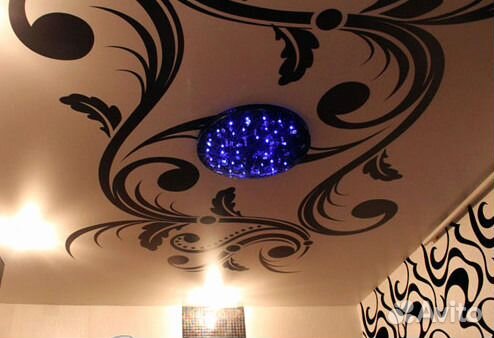 Натяжной потолок с фотопечатью