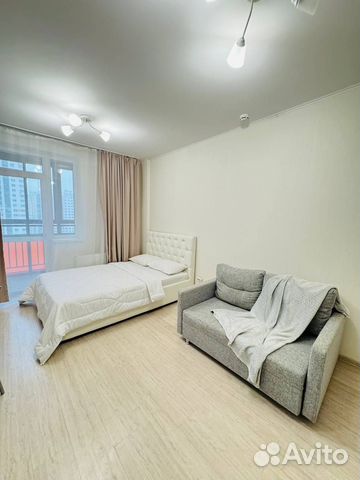 

Квартира-студия, 40 м², 2 кровати