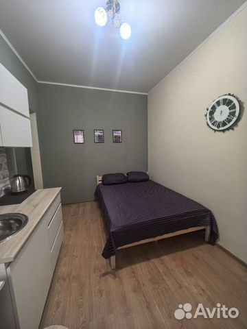 

Квартира-студия, 17 м², 1 кровать