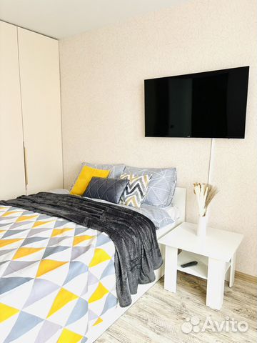

1-к. квартира, 34 м², 2 кровати