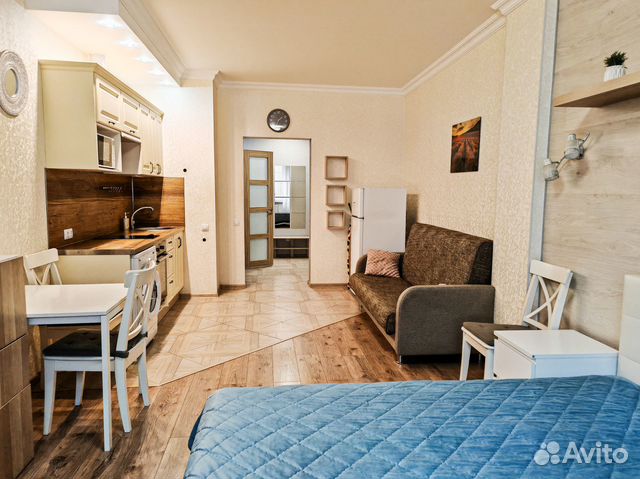 

Квартира-студия, 30 м², 2 кровати