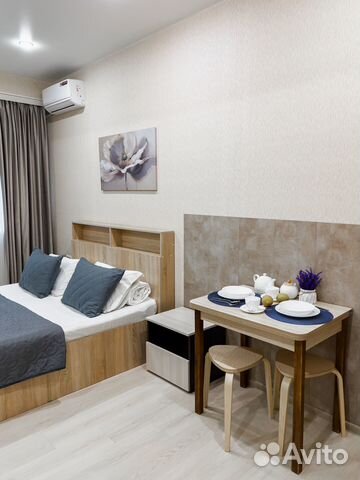 

Квартира-студия, 28 м², 1 кровать