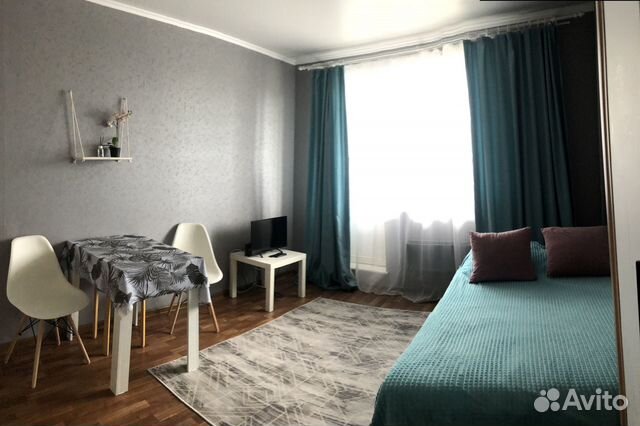 

Квартира-студия, 24 м², 2 кровати