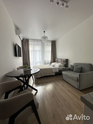 

Квартира-студия, 25 м², 2 кровати
