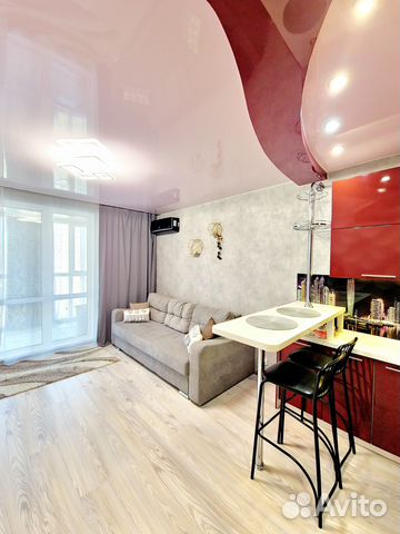 

Квартира-студия, 29,6 м², 2 кровати