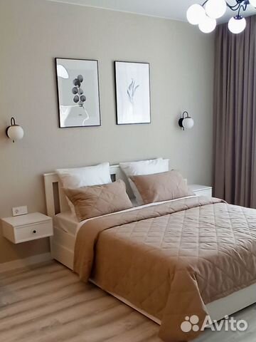 

1-к. квартира, 43 м², 2 кровати