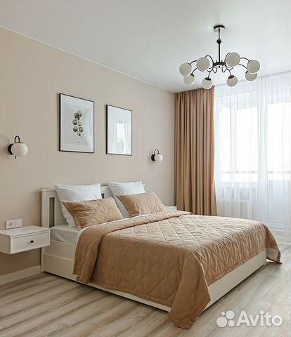 

1-к. квартира, 43 м², 2 кровати