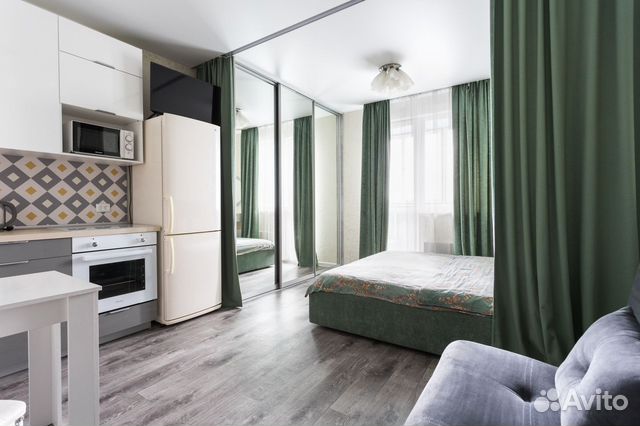 

Квартира-студия, 32,4 м², 2 кровати