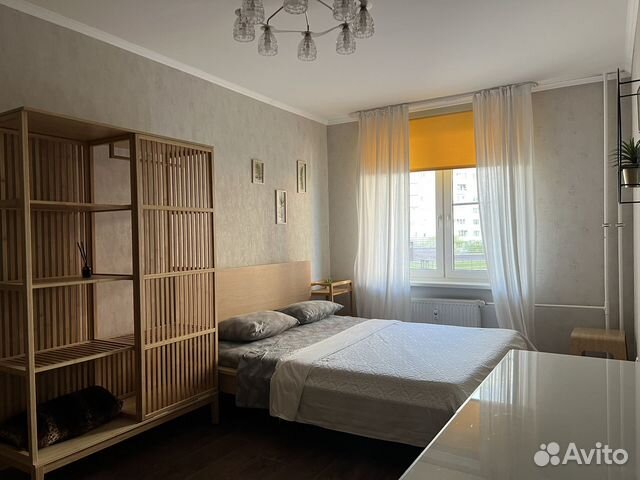 

1-к. квартира, 38 м², 2 кровати