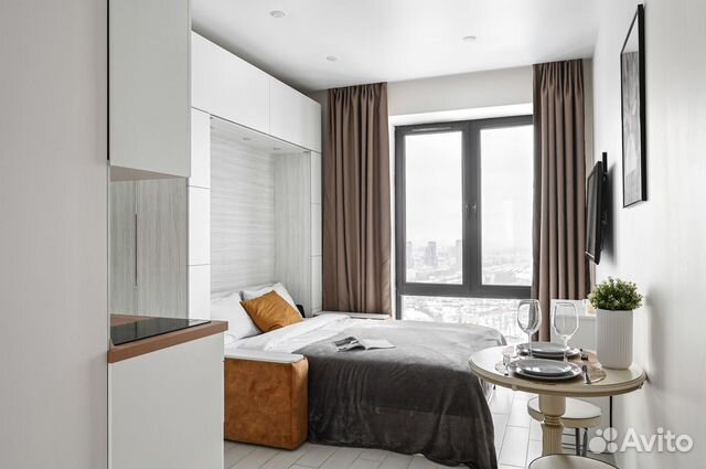

Квартира-студия, 16 м², 1 кровать