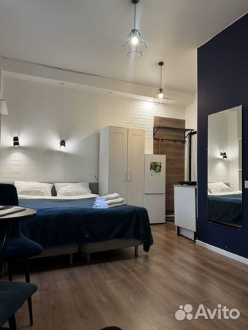 

Квартира-студия, 21 м², 2 кровати