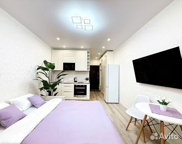 

Квартира-студия, 25 м², 1 кровать